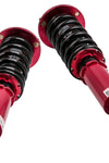 1986 - 1993 compatible for Toyota Supra MA70 GA70 JZA70  Damper Adjustable Racing Coilovers Red