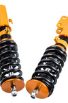 Coilovers Kit compatible for Toyota Celica 2000-06 Adj. Height Shock Struts w/z Top Mounts Lowering Kit