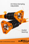 Lowering Shocks Coilovers Kits compatible for Toyota Celica compatible for FWD 90- 93 Adj. Height Struts