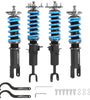 24 Click Damper Coilovers compatible for Nissan 350Z 03-08 compatible for Infiniti G35 Coupe Sedan 2003-06