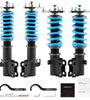 T6 Coilover Struts Spring Shock Absorber Compatible for Subaru Impreza incl. WRX 1992.11-2000.08 SP1 lowering coil-over