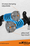 Compatible for Acura RSX 2002-2006 MaXpeedingrods 24-Way Adjustable Damper Coilovers Kit lowering kit