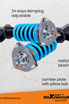 MaXpeedingrods 24-Way Coilovers Kit 1999-2004 Subaru Legacy GT Sedan