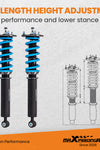 Lexus LS400 Coilovers 1990-1994 Adjustable Height & Damping T6 Series