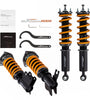 24-ways Damper Adjustable Coilover compatible for Nissan S13 Silvia 180SX 200SX 240SX 1989 Lowering Kit