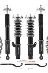 T7 Advanced Series 24 Levels Adjustable Coilover compatible for BMW E46 330i 325i 318d 320d 330d 1999-2005 Lowering Kit