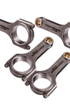 H-Schaft 4340 Conrod Connecting Rods Compatible for Toyota 20R/22R/22RE/22RET 2.2/2.4L TUV