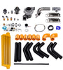 T3/T4 TURBO KIT 350HP + WASTEGATE + INTERCOOLER+ PIPING+ BOV+OIL LINE universal