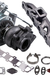 Turbo Exhausted Manifold +Turbocharger compatible for Nissan Safari compatible for Patrol GQ GU Y60 TD42