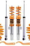 Coilovers Kit compatible for BMW E46 Coupe Sedan Shocks Yellow