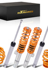 Yellow Coilover Kit for 2001-2006 BMW E46 3-Series Coupe Sedan