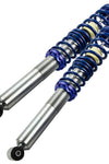 Lowering Suspension Coilover Kit Compatible for Volkswagen Golf Mk3 1991-2000 (1E)- Blue Struts