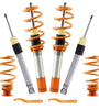 Compatible for VW Golf5 A5 Typ 1K 2003-2008 Adjustable Coilovers Suspension Shock Absorber Strut Lowering Kit