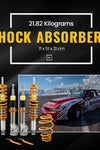 VW Polo 6N2 Coilover Suspension Kit 2000 - Adjustable Lowering Struts