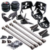 4 Link Kit Brackets 2500 Bags Air Ride Suspension 2.75 Triangulated Tube Mounts