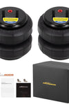 2X 2500 LBS Universal Air Suspension Bag for Truck Van Towing Sping Helper Kit